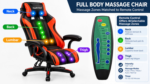 Full body massage - massage, chair