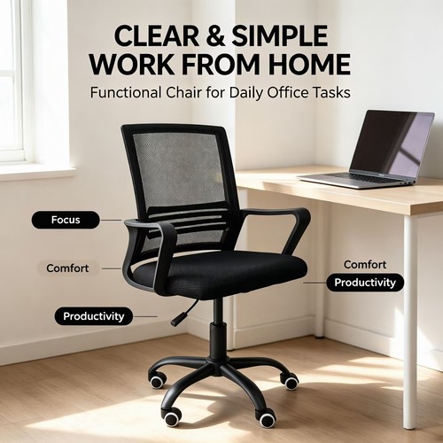 Swivel mesh ergonomic home - swivel,
