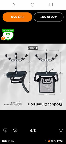 White mesh office chair swivel - white,