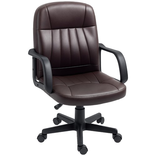 Homcom leather office chair - office,